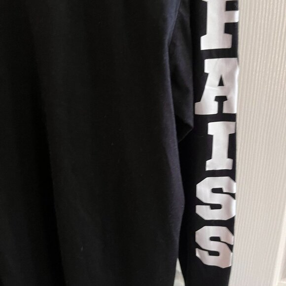 Smart Blanks Sweater Womens XL Plain Black Embroidered Long Sleeve Pullover - Picture 6 of 8